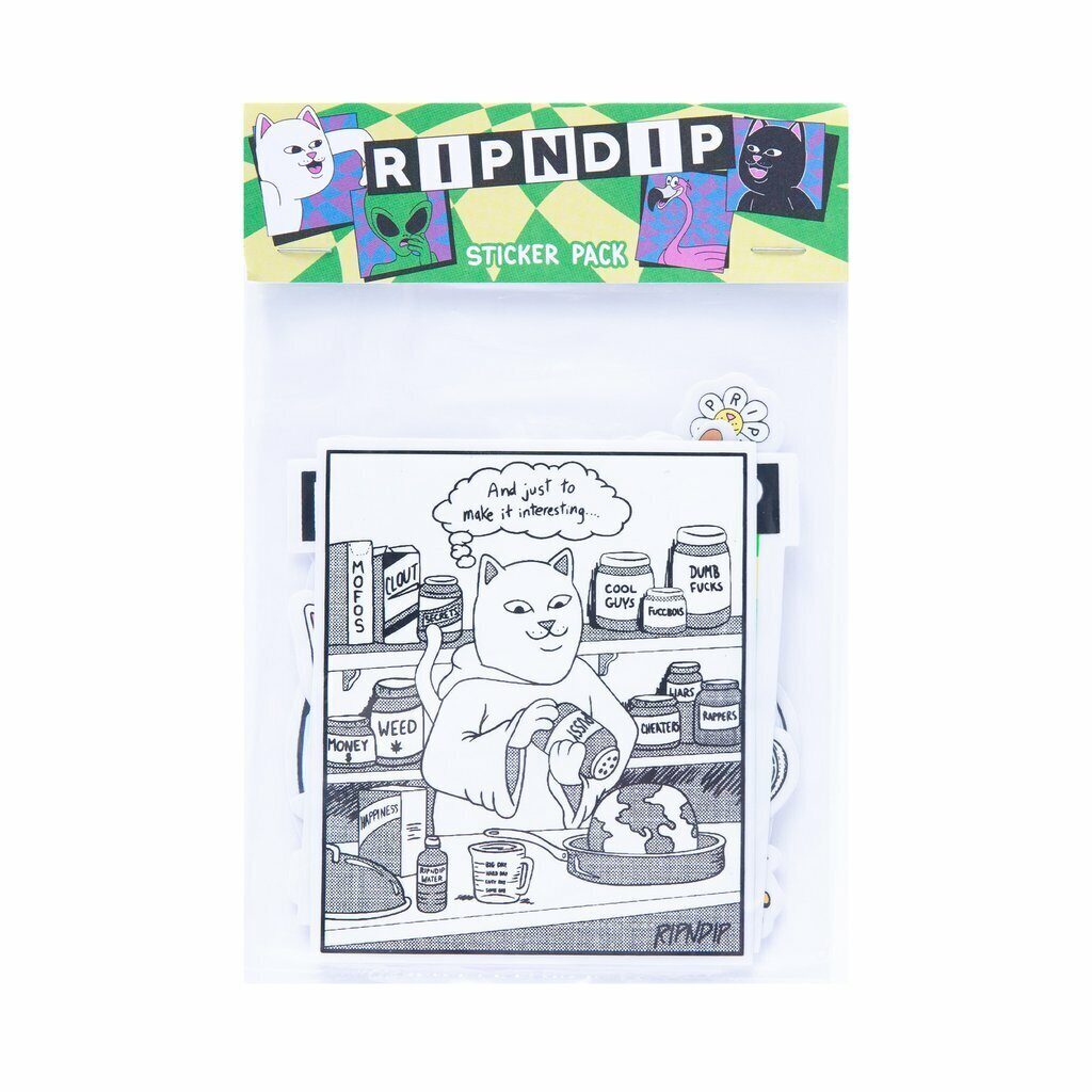 Стикеры Ripndip Sid Sticker Pack Assorted на выбор 5622