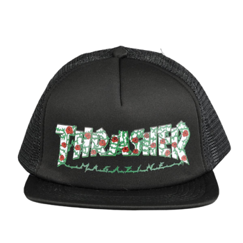 rose trucker hat