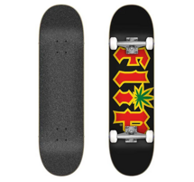 Скейтборд FLIP TEAM HKD RASTA BLACK