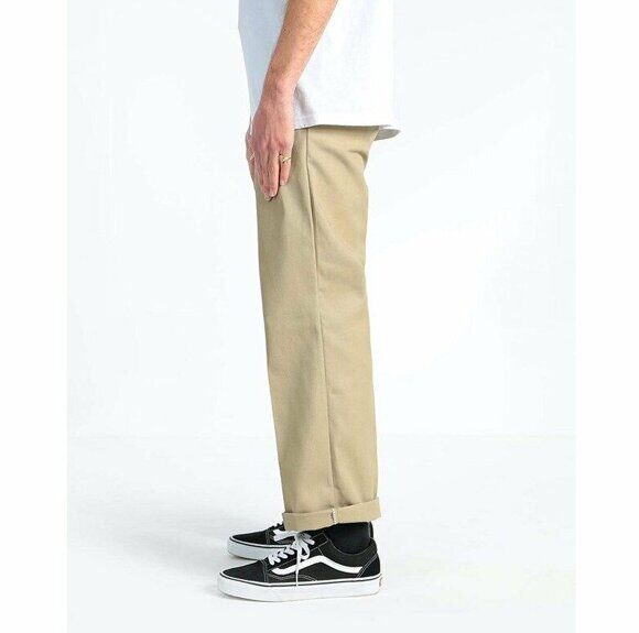 dickies beige work trousers