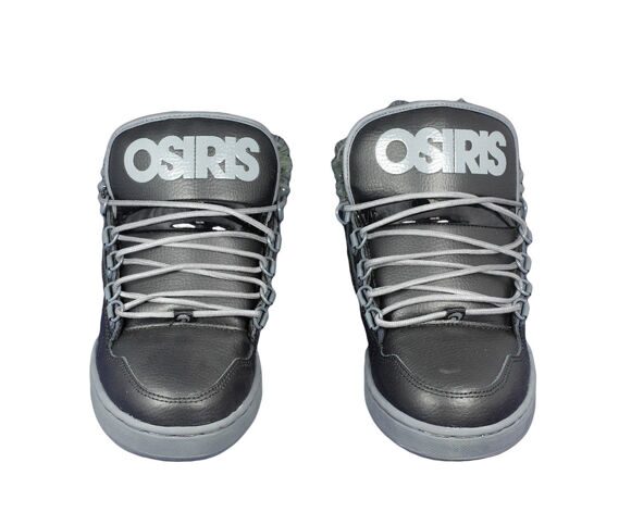 Кеды с мехом Osiris Nyc 83 Mid Shearling Black Charcoal Charcoal