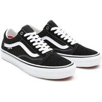 vans all black and white