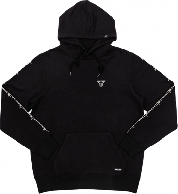 Толстовка Fallen WIRED HOODIE BLACK WHITE