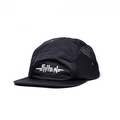Кепка Fallen GRUNGE 5 PANELS HAT BLACK WHITE