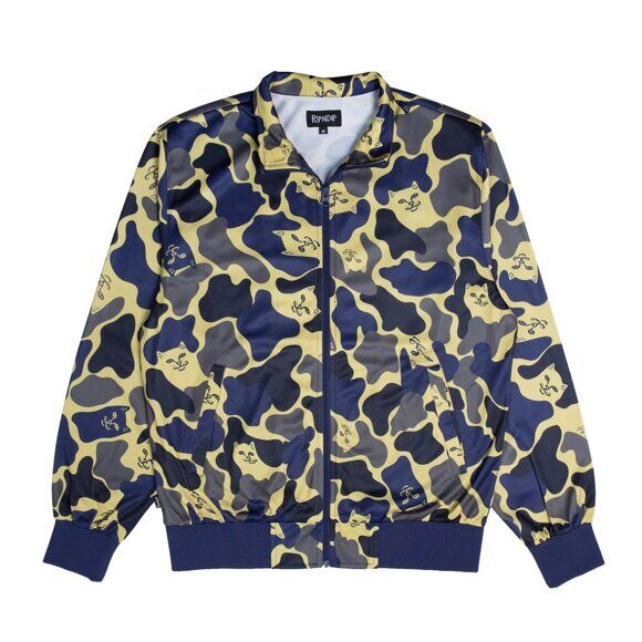 Camo shop track jacket