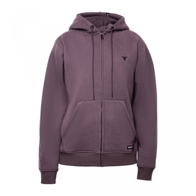 Толстовка Fallen TRADEMARK LOGO ZIP HOODIE DARK HEATHER GRAY BLACK