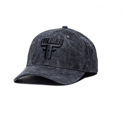 Кепка Fallen INSIGNIA CURVE BLACK ENZYM BLACK