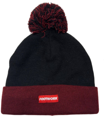 Шапка Footwork Triumph Burgundy Black