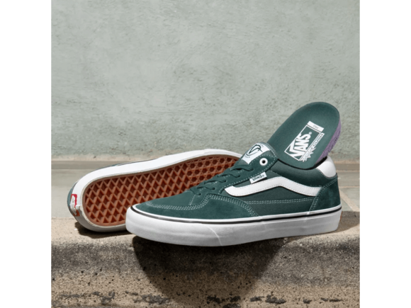 vans rowan pro green