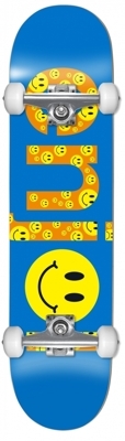 Скейтборд Enjoi No Brainer Smiley FP Blue