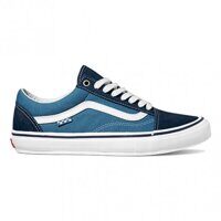 Vans old skool navy and clearance white