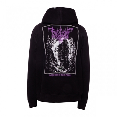 Толстовка Fallen HAUNTED HOLLOWS HOODIE BLACK WHITE