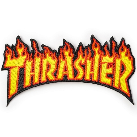 Нашивка Thrasher Flame Patch