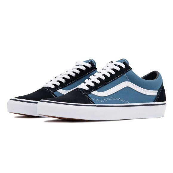 navy white vans old skool